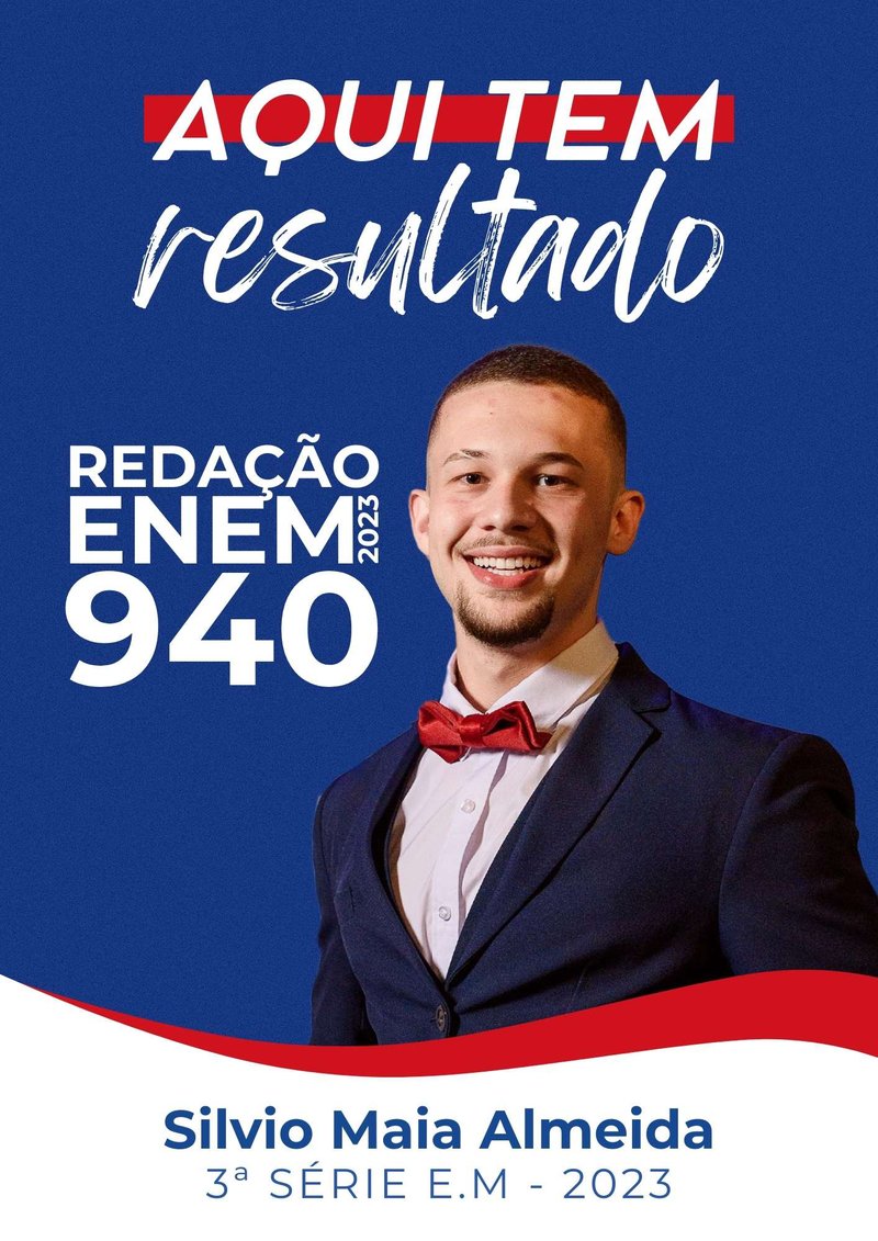 Silvio Maia Almeida — Redação ENEM 940